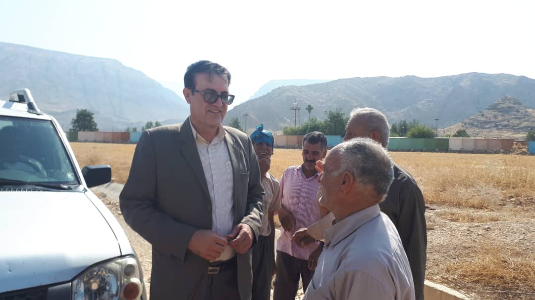 بازدید فرماندار شهرستان کهگیلویه از روستای کلایه/گزارش تصویری